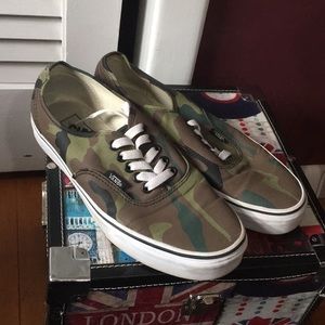 Camouflage vans